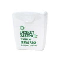 Desert Essence Dental Floss Tea Tree Oil 45.7m, 1 piece, 1 piece white