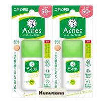 Acnes Acnes UV SPF50+PA++ 30 g menthol dammu acne prevention medicated tint green