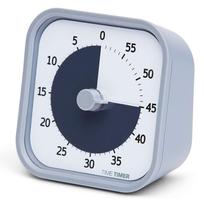 Time Timer Laikmatis Time Timer Mokymosi Laikmatis MOD Namų Versija Mod Blyškiai Pilkas 9cm 60 minučių Mokymosi Signalas (LAIKO MATUOKLIS) TTM9-HPS-W gray