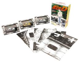 Kyosho Initial D Manga Style Painted Edition Set of 3 Completed Product 1/64 black