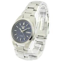 Vyriškas laikrodis „Seiko 5 Automatic 21 Jewels SNK603 SNK603K1 SNK603K“ mėlyna
