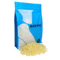 Nude Vaškas Medus Didelės Talpos 1kg Kietas vaškas tinkamas viso kūno depiliacijai, 1kg, 1 vnt. white