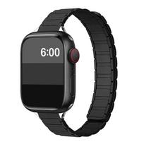 Magnetic Silicone Loop Strap For Apple Watch S11 42/46mm 41mm 45 Slim Bands 44mm 40mm 38 Bracelet iWatch SE 10 9 8 7 6 5 4 Ultra1/2/3 49 44mm 45mm 46mm 49mm gray