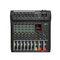 Youmai Y-TYBK-6F 6 kanalų profesionalus analoginis mikseris (CN versija) gray
