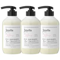 J. Mella in France Blooming Peony Hair Shampoo White Musk Fragrance, 500ml, 3 pcs. white