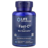 Life Extension, Fast-C and Quercetin Phytosome, 60 Vegetable Tablets