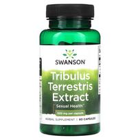 Swanson, Tribulus ekstraktas, 500 mg, 60 kapsulių