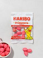 Haribo Primavera želė saldainiai 80g - Vaisių skonio želė 10ea red