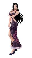 Boa Hancock Dress Purple (One Piece GLITTER & GLAMOURS BOA.HANCOCK CRASH STYLE Boa Hancock Anime Goods Prize Banpresto) black
