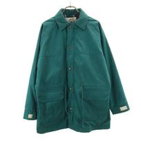 WOOLRICH 70s Vintage White Tag Mountain jacket green Food deficiency Women Used blue
