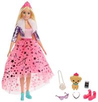 Barbie Princess Adventure Barbie Pet Doll Care GML76 [Accessories, Included] [Dress-Up Set] pink