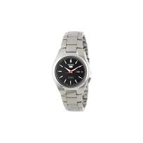 Seiko Laikrodis Automatinis Plieninė apyrankė juodas ciferblatas vyriškas laikrodis 100 metrų atsparus vandeniui SNK607K1 juoda