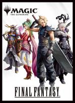 The Gathering FINAL FANTASY Players Card Sleeve Package Art Play Booster Magic - MFS-01 gray