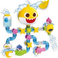 Pinkfong Baby Shark Bath Play vandens čiuožykla, Korėjos vonios žaislai yellow