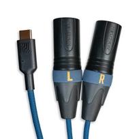 Sonnect Audio compatible audio DAC cable high resolution to XLR conversion adapter no driver compatible with SoundWire 192kHz/32bit interface,