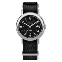 Unisex Watch Timex Weekender TW2W86100 Quartz 5 ATM Water Resistant Acrylic Black Dial Brass [TIMEX] [Used] juoda