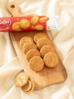 Lotus Biscoff Sumuštinio formos sausainiai su kremu 150g 1ea beige
