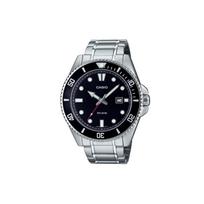 Casio Vyriškas juodas laikrodis MDV-107D-1A1 MDV-107D-1A1 Black Dial black