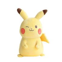 „Pikachu“ elektrinis pliušas, „Wink“, 37 cm, populiarūs Korėjos žaislai mažiems vaikams beige