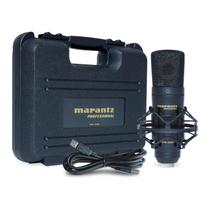 Marantz Pro USB kondensatorinis mikrofonas Juodas M4U juoda