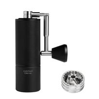 TIMEMORE C3 ESP Pro Kavos malūnėlis Rankinis espreso laikas Daugiau 25 g talpa su CNC nerūdijančio plieno kūginiu šerdeliu, vidiniais reguliuojamais nustatymais, dviguba black