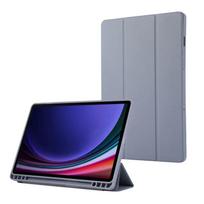 Dėklas Samsung Tab S10 Lite dėklas 10,9 colio, trijų dalių, minkšta galine dalimi, su stoveliu, planšetinio kompiuterio dangtelis Galaxy Tab S10 Lite dėklui su rašiklio laikikliu S10 Lite (10.9 inch) levandų pilka spalva