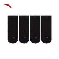 Anta Unisex 4-Pack Athletic Socks M(38-42) black