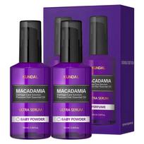 Kundal Ultra Serum Hair Essence Baby Powder Fragrance, 100ml, 2 units black