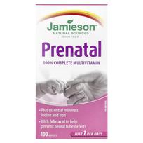 Jamieson Vitamins, Pregnant Women, 100% Complete Multivitamin, 100 Tablets