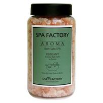 Spa Factory Elegant Himalayan Pink Aroma Bath Salt Bath Salt Cherry Blossom, 600g, 1 piece gray