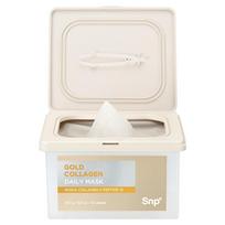 SNP Gold Collagen Daily Mask Pack 350g, 30 pieces, 1 piece beige