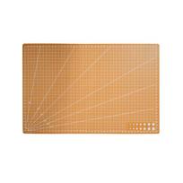 Workbench Cutting Mat A3 A4 A5 PVC Craft Cutting Pad Protective Board For Leather Sewing Engraving DIY Knife Craft Supplies Set A5 21x14cm mėlyna