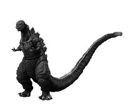 Tamashii Nations-Godzilla-Godzilla [2016] THE FORTH ORTHOchromatic Ver. Bandai Spirits SHMonsterArts Action Figūra black