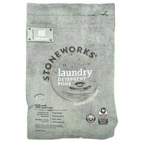 Stoneworks®, Laundry Detergent Pods, Fragrance Free, Rain, 50 Loads, 750G (1.65Lbs) white