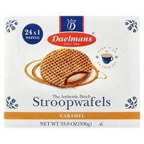 Daelmans Stroopwafel Karamelinis vaflis, 39 g (1,38 uncijos) 39g - 1 ea brown