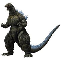 BANDAI MonsterArts Godzilla Ohrai Poster Web Shop S.H. (Noriyoshi Ver.)  Godzilla vs. Mechagodzilla  (Tamashii Exclusive) žalia