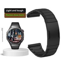 For Huawei gt5 Pro watch Gt5pro Titanium alloy metal Smart watch band Quick wristband men strap Wristband Bracelet accessories GT5 PRO juoda