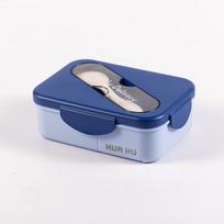 Zhi Shi Microwaveable 304 Stainless Steel Lunch Box blue