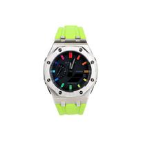 CASIO Unisex 44mm Juodas laikrodis GA-2100-1A1(Žiūrėti1--) Regular Box