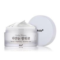 Nella One Day Whitener White Eye Tone Up Glow Fermented Cream 50ml, 1 pack white
