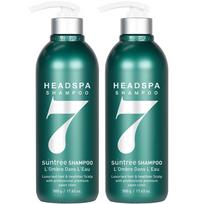 Head Spa 7 Suntree galvos odos šampūnas Lombrodanro, 500 g, 2 vienetai black