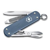 VICTORINOX Classic SD ALOX Limited Edition 2026 Glacial Blue Swiss Army Knife Outdoor Flathead Small and Compact - Multi-functional Knife, Knife, gray