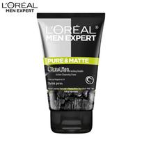 L'Oreal Men Expert Oil Control Charcoal Face Wash white