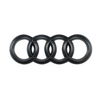 4 Rings ABS Car Front Hood Emblem Bonnet Logo Rear Trunk Badge For Audi A3 A4 A5 A6 A7 A1 A2 Q2 Q3 Q4 Q5 Q7 Q8 TT S3 S4 S5 S6 S7 Front 285mm