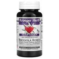 Kroeger Herb Co, Adaptogen, Rhodiola, 90 Veggie Capsules
