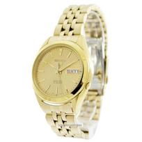 Vyriškas laikrodis „Seiko 5 Automatic 21 Jewels SNKL28 SNKL28K1 SNKL28K“ auksas