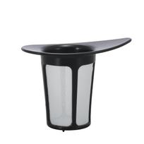 HARIO vieno puodelio arbatos virimo aparatas OTM-1 Sietelis Juodas S-OTM-B08 black