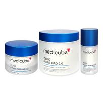 Same-day delivery Medicube Zero Pore 3-piece SET (Pad + Serum + Cream), 1 set blue
