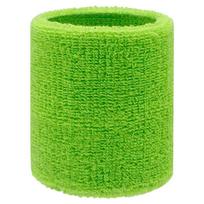 4 vnt. prakaito juostelės riešui 6 coliai 15x8 cm prailgintos riešo juostelės, prakaito juostelės riešui sugeriančios, skirtos sporto salės, sporto, teniso, bėgimo 8cm*15cm / 4pcs žalia