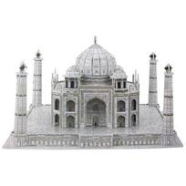 3D magija dėlionė Sukuriu visame pasaulyje žinomą pastatų seriją Taj Mahal Paper Block Korėjos 3D galvosūkis gray